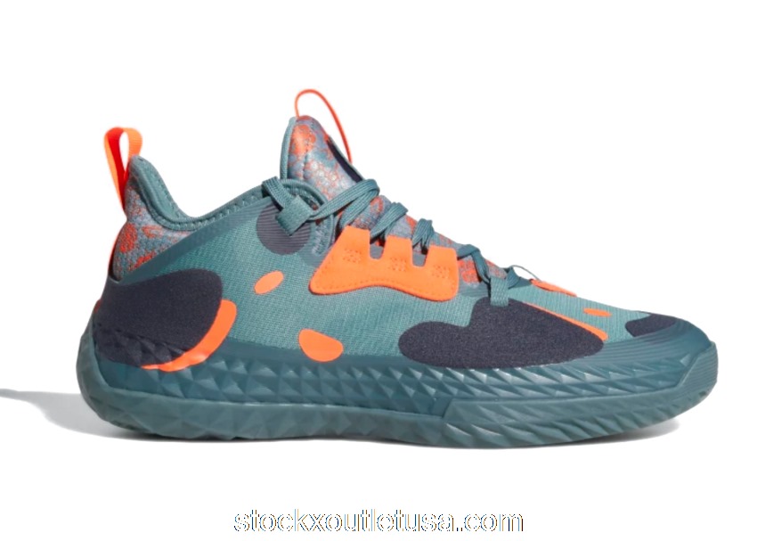 Outlet adidas Harden Vol. 5 Floral Hazy Emerald FZ1082