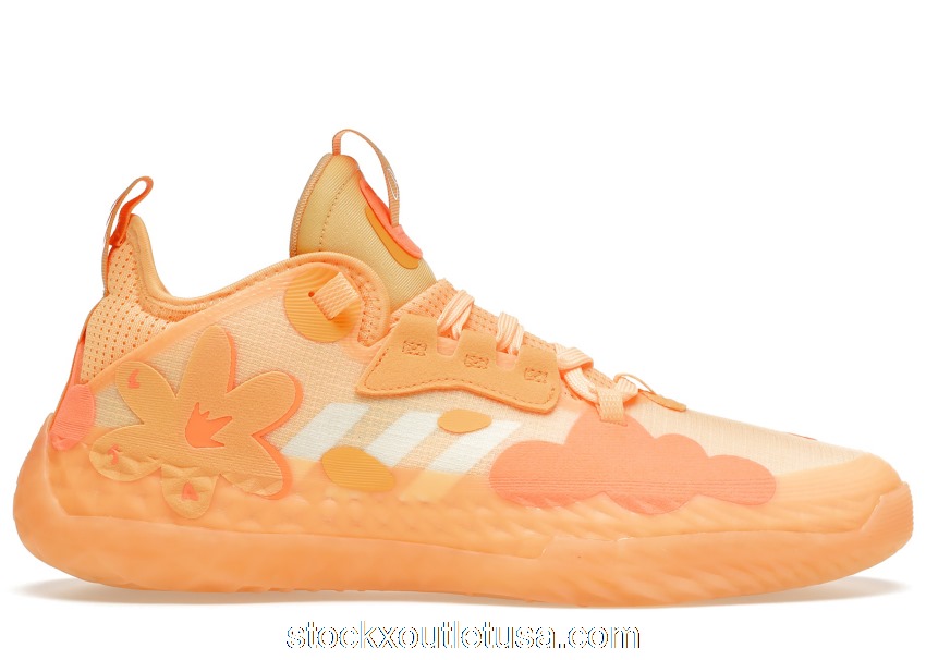 Outlet adidas Harden Vol. 5 Futurenatural Acid Orange H68686