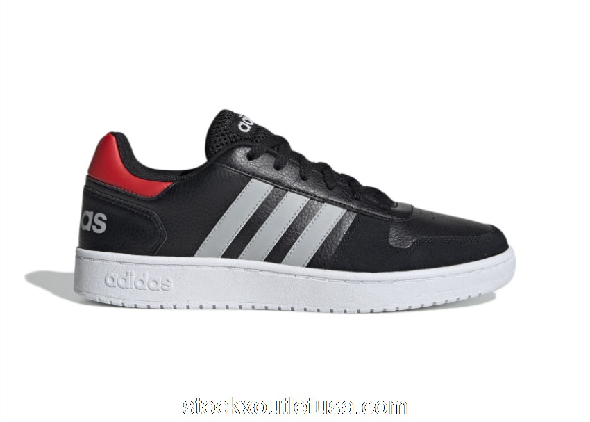 Outlet adidas Hoops 2.0 Core Black EE7800