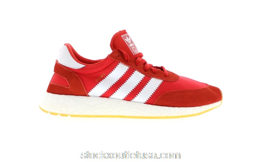 Outlet adidas Iniki Runner Red White Gum BY9728