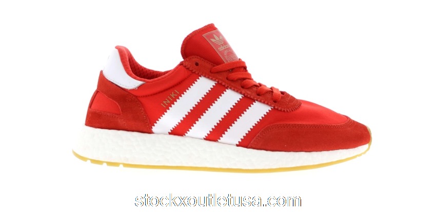 Outlet adidas Iniki Runner Red White BB2091