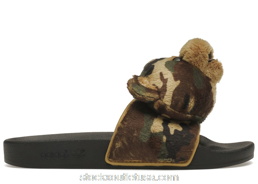 Outlet adidas JS Adilette Jeremy Scott Teddy Camo H02882