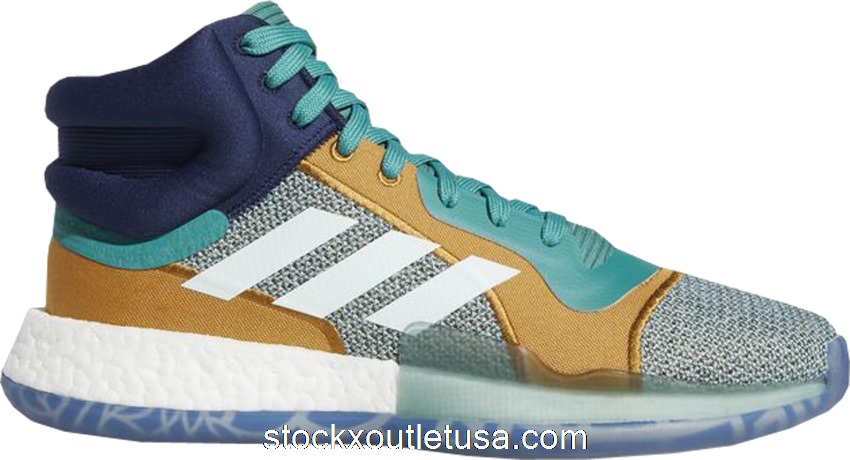 Outlet adidas Marquee Boost Aqua Gold Navy G27740