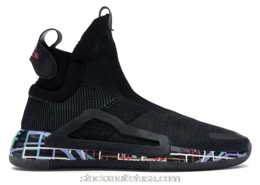 Outlet adidas N3xt L3v3l Core Black Multi Color Print BB7803