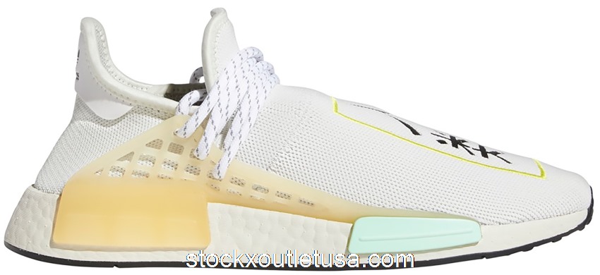 Outlet adidas NMD Hu Pharrell Crystal White Q46467