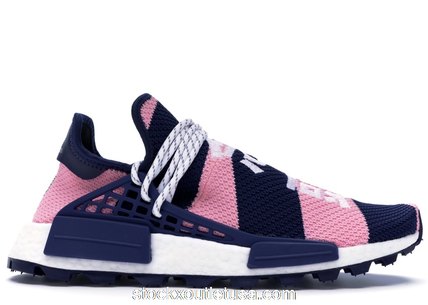 Outlet adidas NMD Hu Pharrell x Billionaire Boys Club Navy Pink G26277