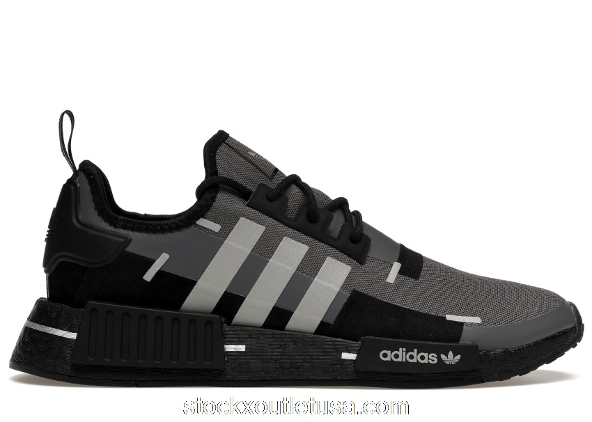 Outlet adidas NMD R1 Black Carbon Metallic GZ7946