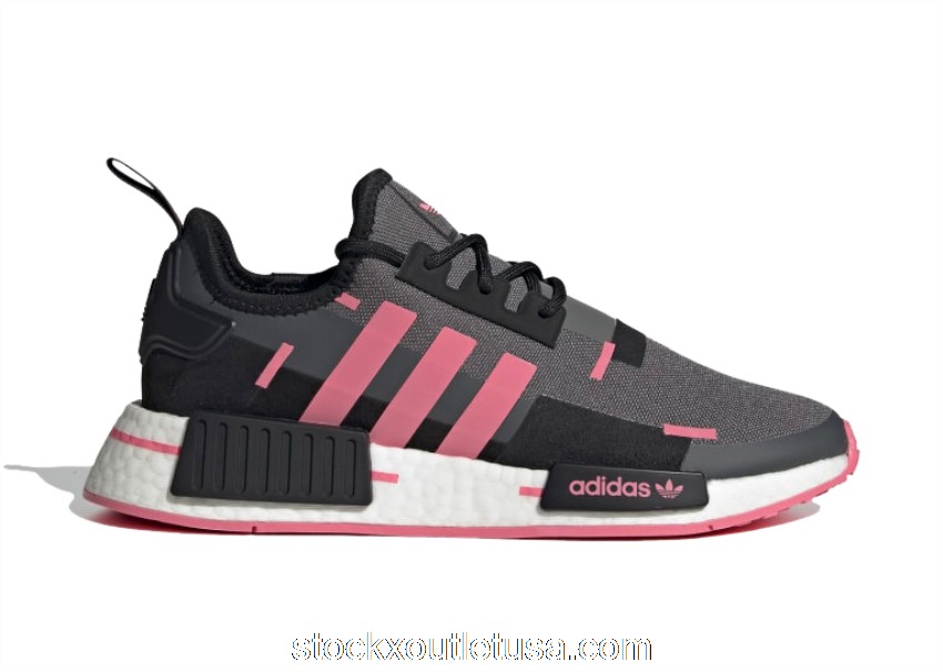 Outlet adidas NMD R1 Black Rose Tone (W) GZ8015