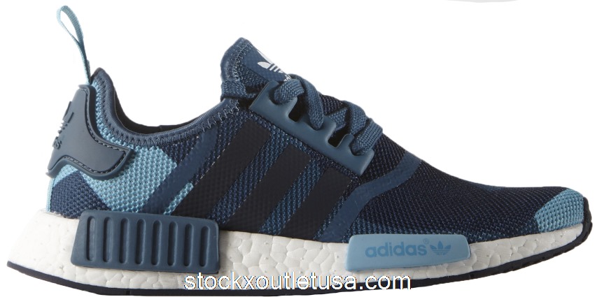 Outlet adidas NMD R1 Blanch Blue (W) S75722