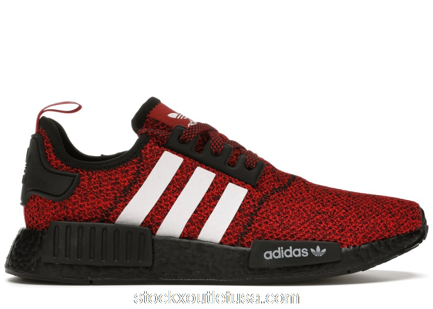 Outlet adidas NMD R1 Carbon Red White Black EF1241