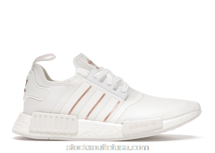 Outlet adidas NMD_R1 Cloud White Rose Gold (W) FW6434