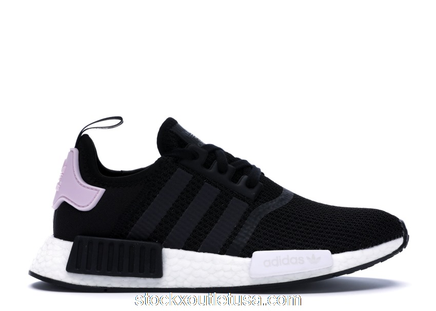 Outlet adidas NMD R1 Core Black Clear Pink (W) B37649