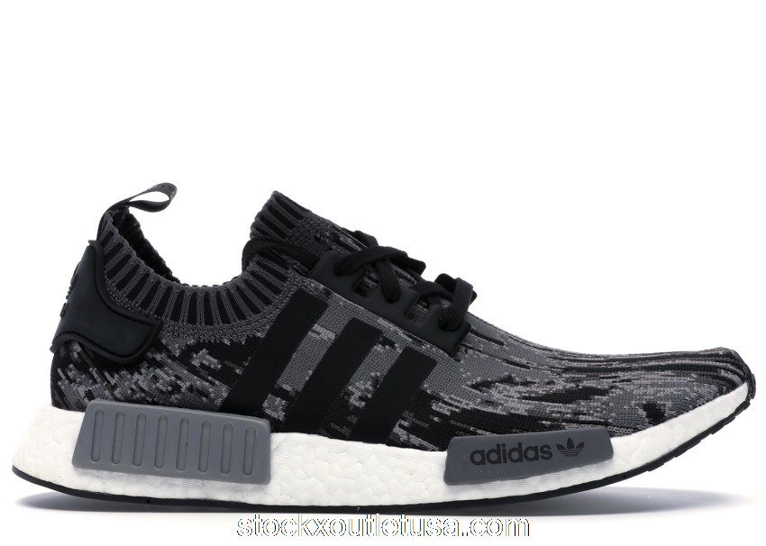 Outlet adidas NMD R1 Core Black Grey Three BZ0223