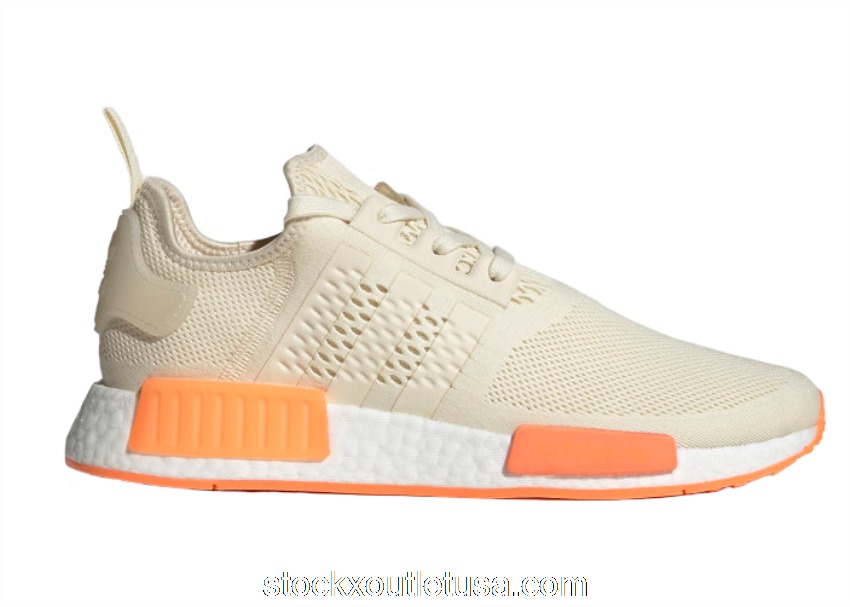 Outlet adidas NMD R1 Cream White Screaming Orange FY5984