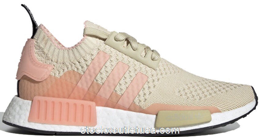 Outlet adidas NMD R1 Desert Sand Glow Pink (W) EE6434