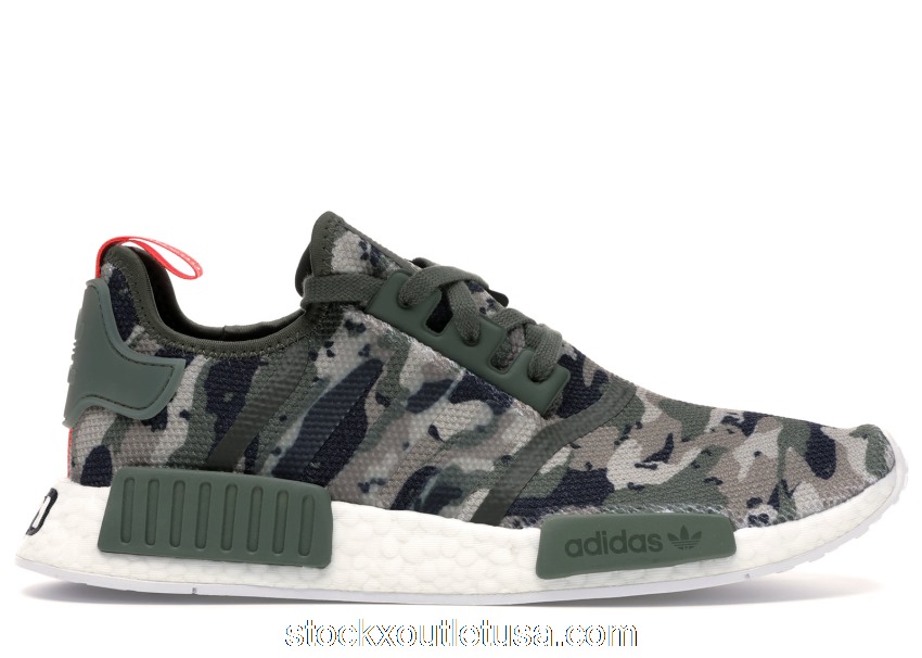 Outlet adidas NMD R1 Green Camo G27914