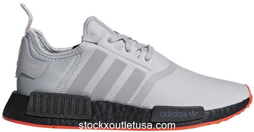 Outlet adidas NMD R1 Grey Solar Red F35882