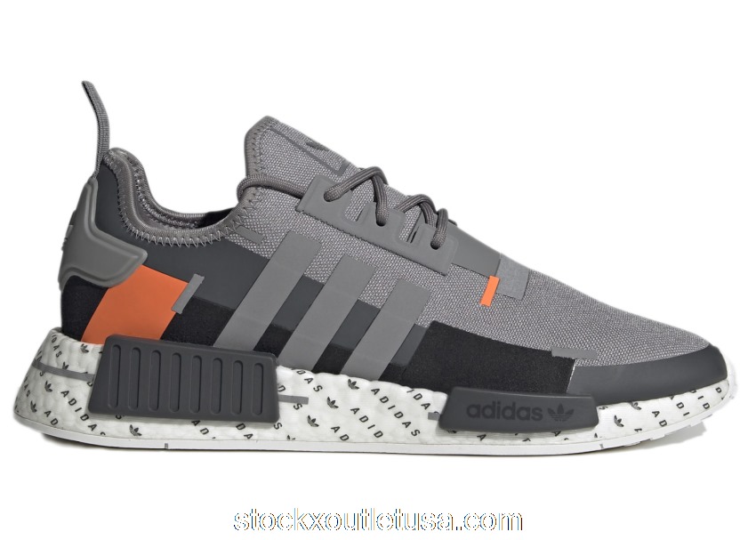 Outlet adidas NMD R1 Grey Team Solar Orange GZ7945