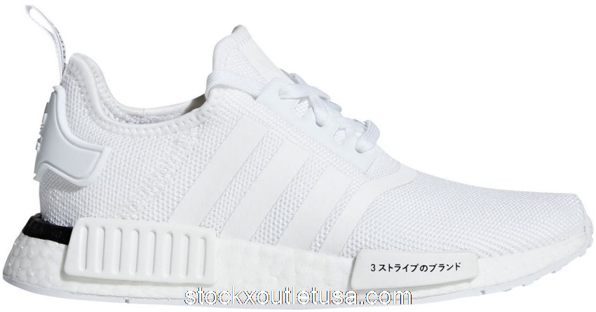 Outlet adidas NMD R1 Japan White (2019) (Youth) CG6980