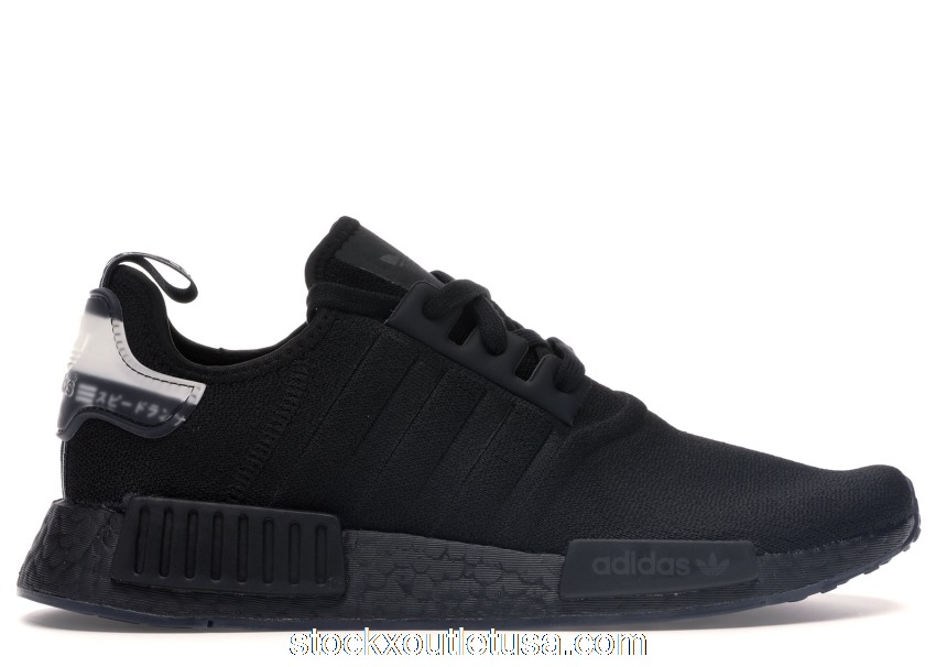 Outlet adidas NMD R1 Molded Stripes Black BD7745