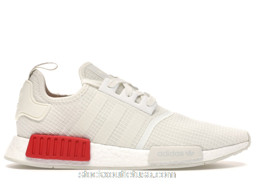 Outlet adidas NMD R1 Off White Lush Red B37619