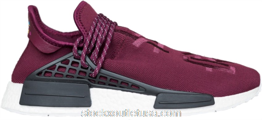 Outlet adidas NMD R1 Pharrell HU Friends and Family Burgundy BB0617
