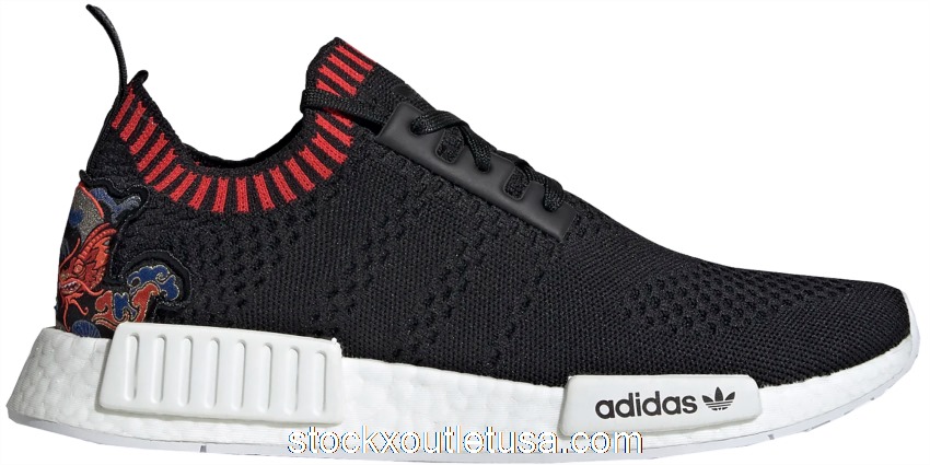 Outlet adidas NMD R1 Primeknit Dragon Patch EH2238