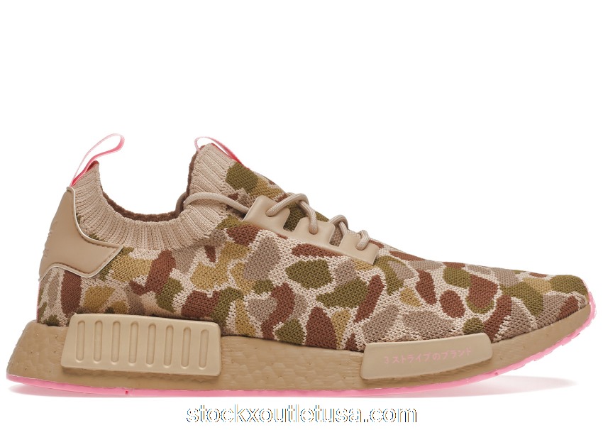 Outlet adidas NMD R1 Primeknit Duck Camo Pink G57940