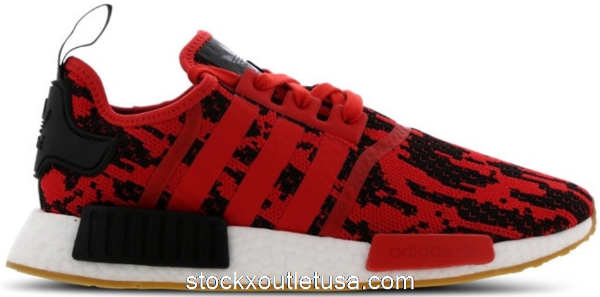 Outlet adidas NMD R1 Red Black (Foot Locker Exclusive) BB9565