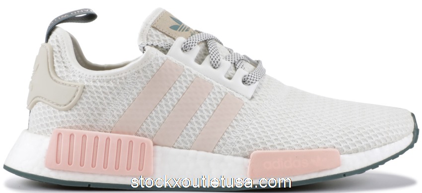Outlet adidas NMD R1 Running White Icey Pink (W) D97232