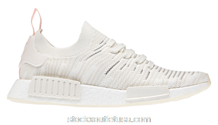 Outlet adidas NMD R1 STLT Running White Clear Orange (W) B37655