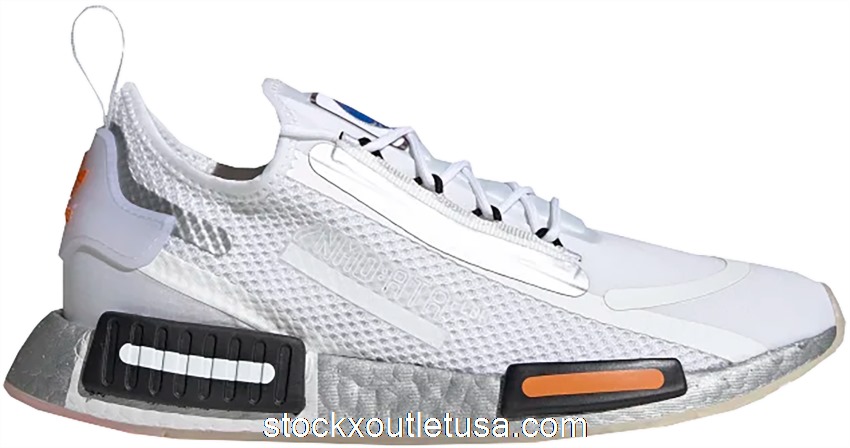 Outlet adidas NMD R1 Spectoo NASA Cloud White FX6818
