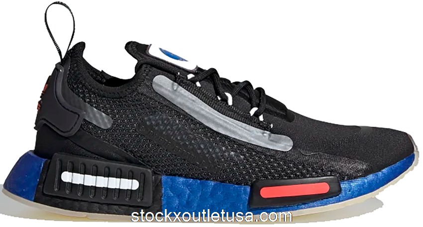 Outlet adidas NMD R1 Spectoo NASA Core Black (GS) FY9043