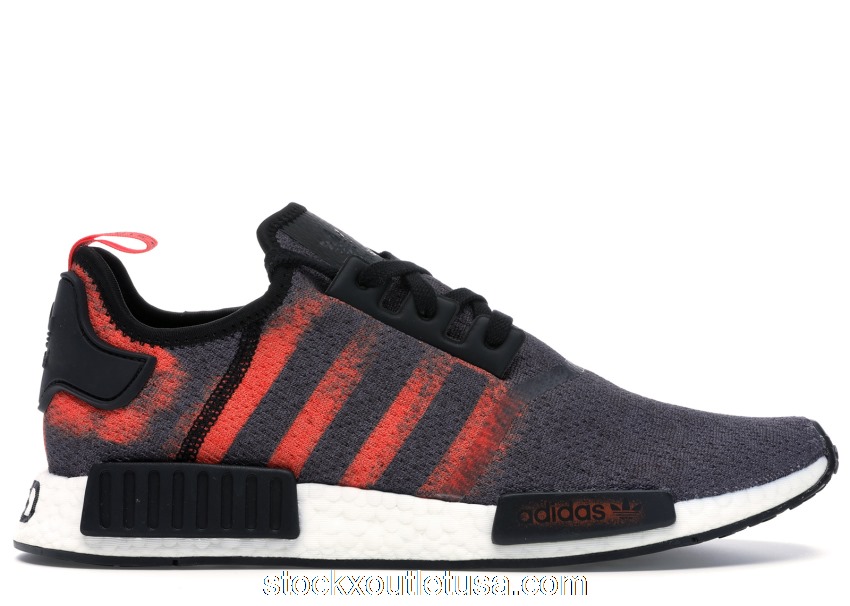 Outlet adidas NMD R1 Stencil Pack Solar Red G27917