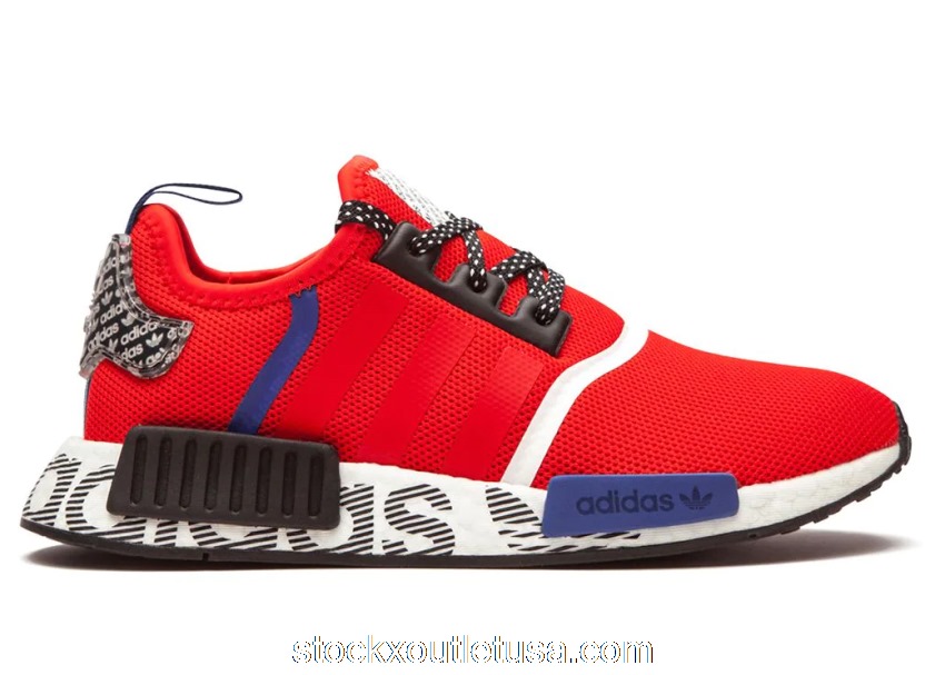 Outlet adidas NMD R1 Transmission Pack Active Red (Youth) FV5330