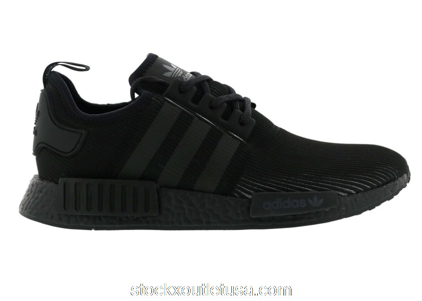 Outlet adidas NMD R1 Triple Black Reflective BY3123