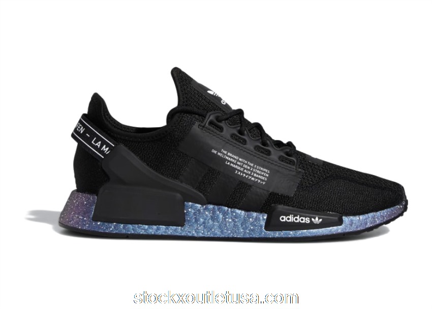 Outlet adidas NMD R1 V2 Black Speckled GX5164