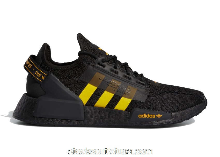 Outlet adidas NMD R1 V2 Core Black Solar Gold GX3849