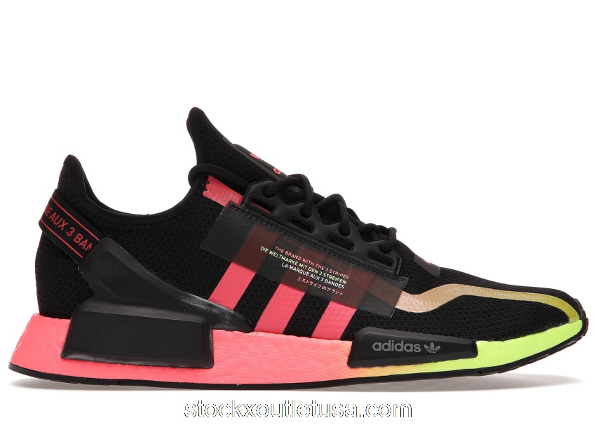 Outlet adidas NMD R1 V2 Watermelon Pack Black FY5918