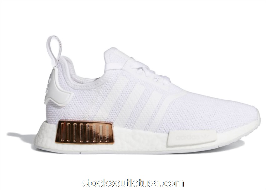 Outlet adidas NMD R1 White Copper Metallic FV1788