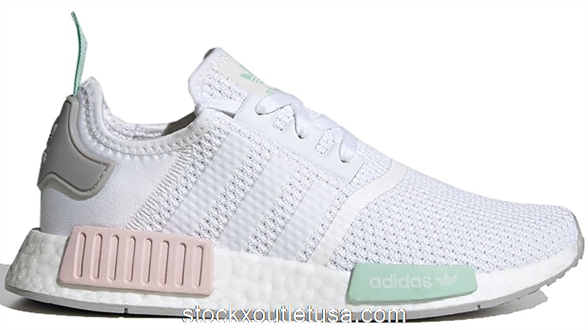 Outlet adidas NMD R1 White Grey Mint (W) FX7197
