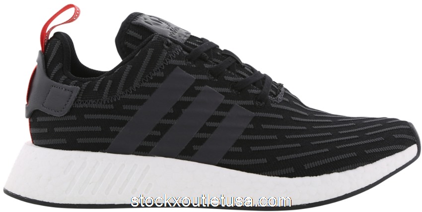 Outlet adidas NMD R2 Core Black Solid Grey