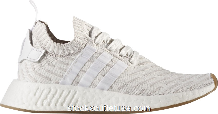 Outlet adidas NMD R2 Running White Shock Pink (W) BY9954