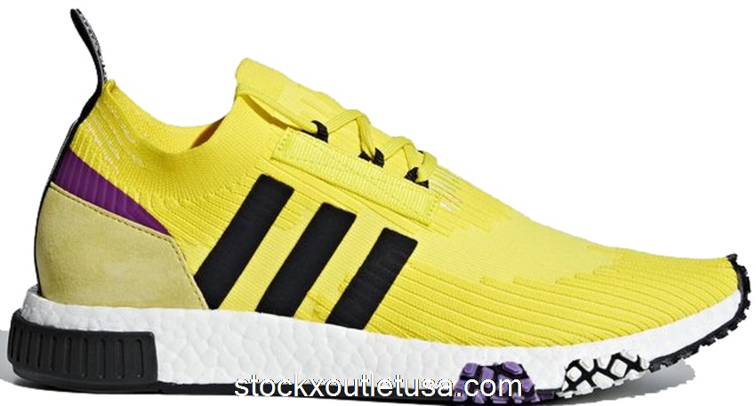 Outlet adidas NMD Racer Solar Yellow Shock Purple B37641