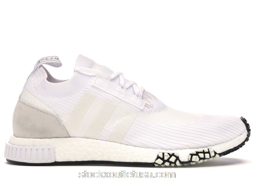 Outlet adidas NMD Racer White Grey B37639