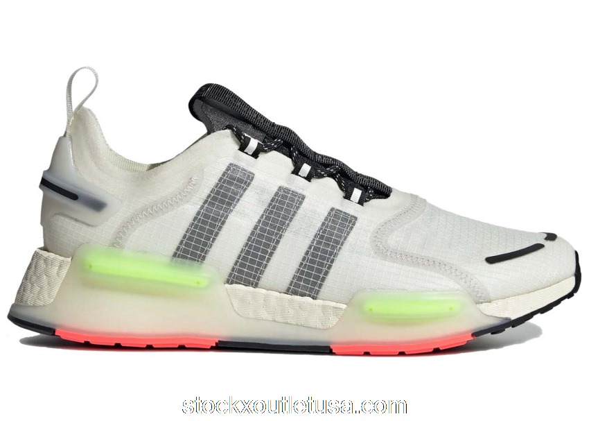 Outlet adidas NMD V3 Crystal White Signal Green Solar Pink GW3063