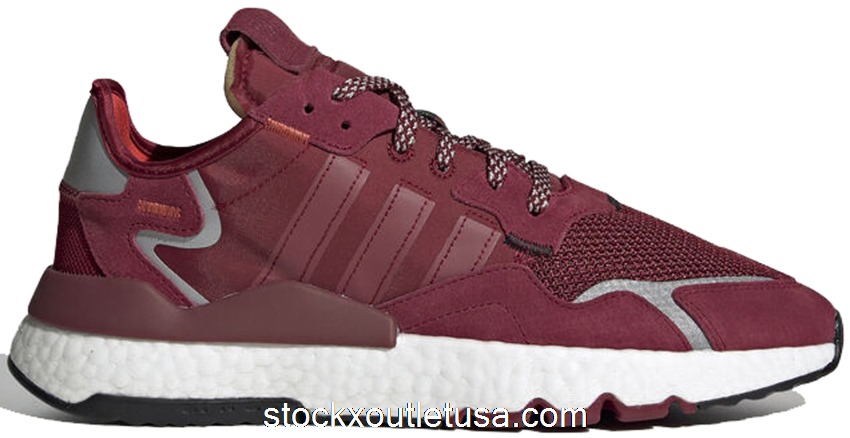 Outlet adidas Nite Jogger 3M Collegiate Burgundy EE5870