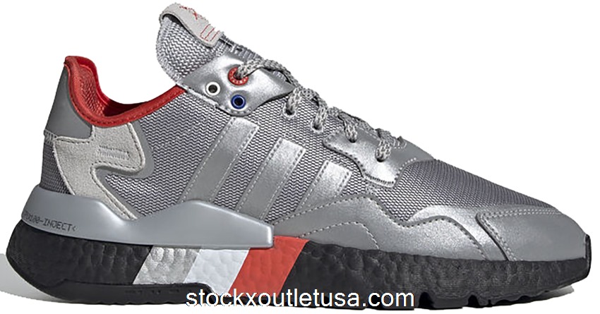 Outlet adidas Nite Jogger 3M Silver Metallic FV3787