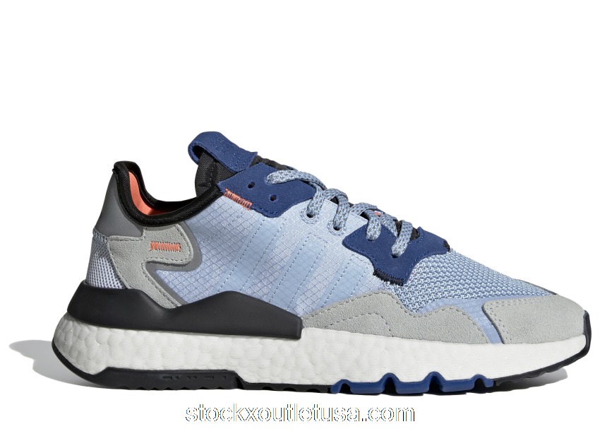 Outlet adidas Nite Jogger Glow Blue (W) EE5907