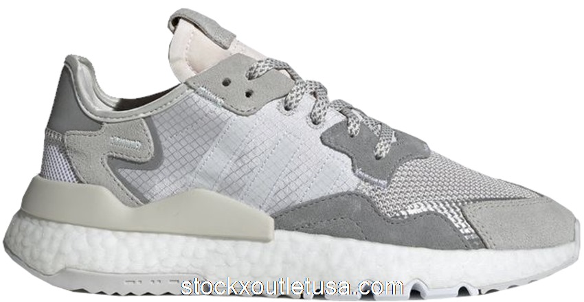Outlet adidas Nite Jogger Grey One (W) DA8692
